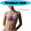 Beaded Body Chain Bra Multilayer Chest Chain-Purple os 4
