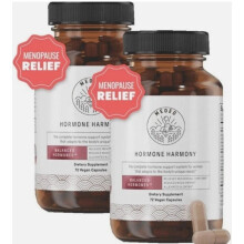 (2PCS) Hormonal New in box Harmony for Women Happy Support Mammoth Natural