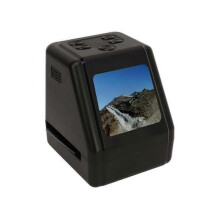 Digital Film&Slide Scanner, Converts 135, 110, 126KPK and Super 8mm Film/Slides/Negatives to 12MP JPG Digital JPG Photos