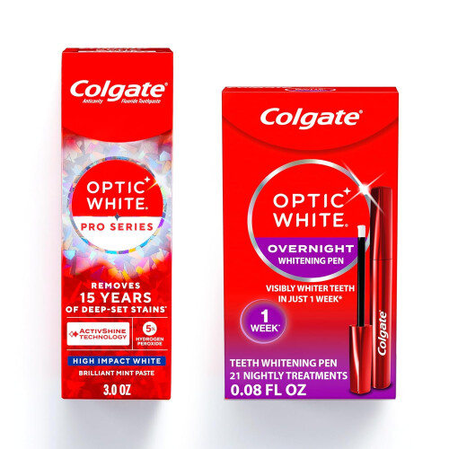 Colgate Colgate OvernightWhitening Kit Teeth Whitening Pen