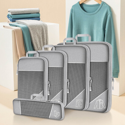 Ensemble de 5 cubes de rangement – Compression légère 1
