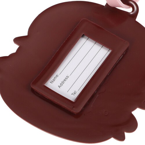4-pakning hamburgerformede PVC-bagasjelapper 2