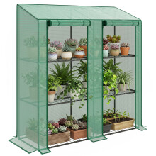 Invernadero de Jardín Verde 143 x 46 x 151 cm