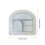 Moule de cuisson en silicone de forme amusante pour petits 4
