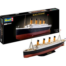 Model to build - REVELL - Click System - R.M.S TITANIC - No glue - Pre-painted parts