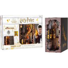 Bücherregal - DIY-Kit zum Bau eines 3D-Modells Buchstütze - REVELL - Tiny Adventures - Harry Potter - Winkelgasse - LED