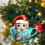 Décoration de Noël en acrylique : Chat dans une tasse (1 pièce) 4