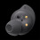 Samsung Galaxy Buds FE RIGHT Headphone Replacement Part, 1 pcs - Black 1