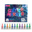 Glitter Markers With Smooth Inks Flow For-12 Colors/Box 1
