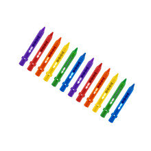 Easy To Grip Colorful Crayon Pen For Toddler Doodling-12 Colors