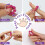 Fun Finger Rings With Gliding Beads Perfect For Classroom Or-2 3