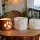 Flexible Silicone Candlestick Mold for Home Decoration and 4