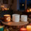 Flexible Silicone Candlestick Mold for Home Decoration and 6