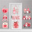 Décoration de porte en forme de cœur pour la Saint-Valentin 5