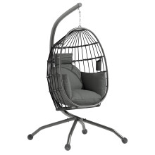 Hanging Egg Chair Outdoor Indoor Garden