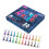 Sparkling Highlighter Marker Pen 0.7mm Fine Point-24 Colors/Box 1