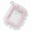 Fotokortshållare i spets med nyckelring 3