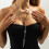 Collier superposé chic avec perles-03 or ancien 7497 5