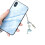 Blå stjerneskall delfin telefonsmykke 2