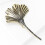 Fashion Brooch Beautiful Leaf Shaped Pattern Corsage-Silver 5