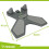 Balance Board with Counter, Reversible Panel, Spirit Level 2