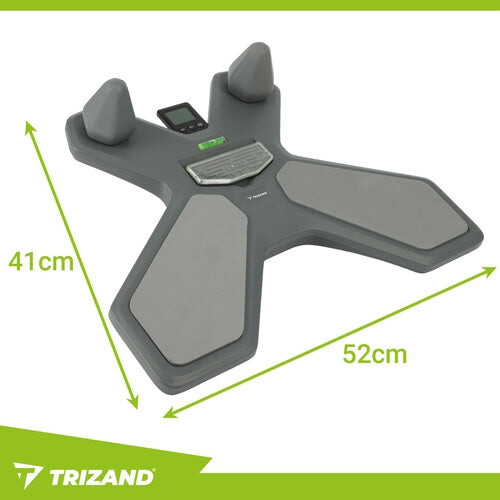 Balance Board with Counter, Reversible Panel, Spirit Level 1