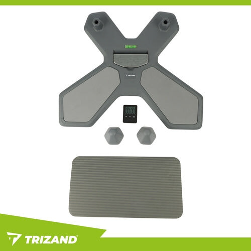 Balance Board with Counter, Reversible Panel, Spirit Level 2