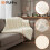 Witte deken 160x100 cm - zacht, duurzaam, polyester 4