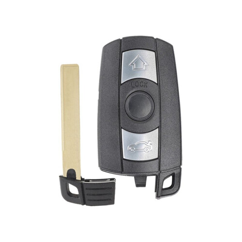 2 télécommandes intelligentes pour BMW Série 1/3/5/7 E90 E91 E92 E60, commande sans clé, puce émettr 1