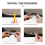 2Pcs Car Door Wireless Welcome Light LED HD Projector Lamp For Audi 2