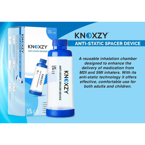 KNOXZY Anti-static Spacer Device for Inhaler 175ml 1
