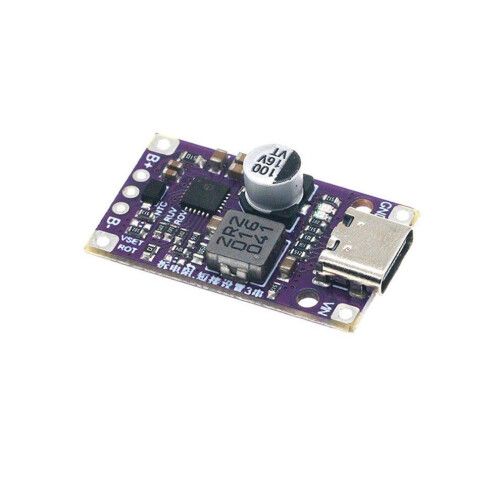 5 PCS Type-C USB 2S Lithium Battery Charging Module Lithium Battery Pack Charging Board Fast Charging 3.7V Polymer for UAVs 2
