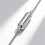 Polished Stainless Steel Handmade Bracelet-Pull out adjustable 6