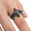 Minimalist Copper Open Band Rings Unisex Stylish Handmade 2