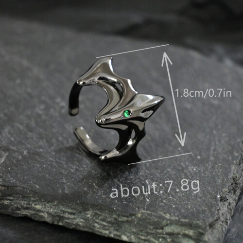 Minimalist Copper Open Band Rings Unisex Stylish Handmade 2