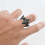 Minimalist Copper Open Band Rings Unisex Stylish Handmade 6