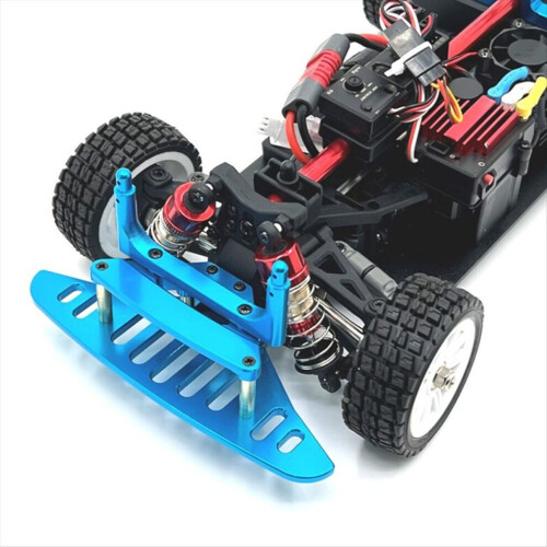 Für 1/14 RC Auto Upgrade Teile Front Shell Spalte Feste Kit Blau 2