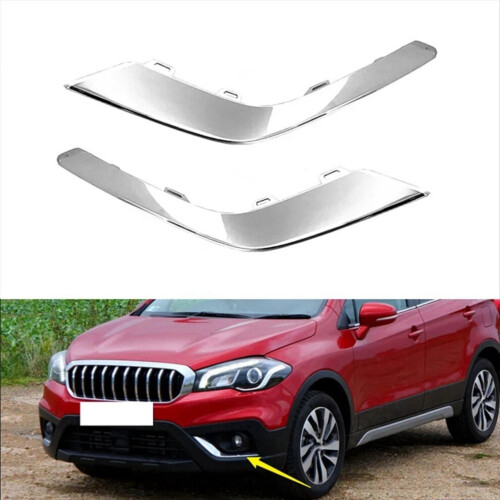 Cache chromé pour feu antibrouillard avant de voiture SX4 2