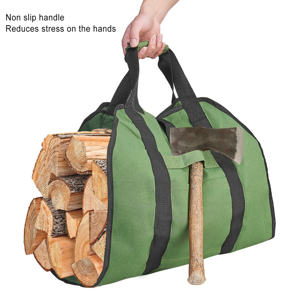 Multi-Function Log Carrier with Strap