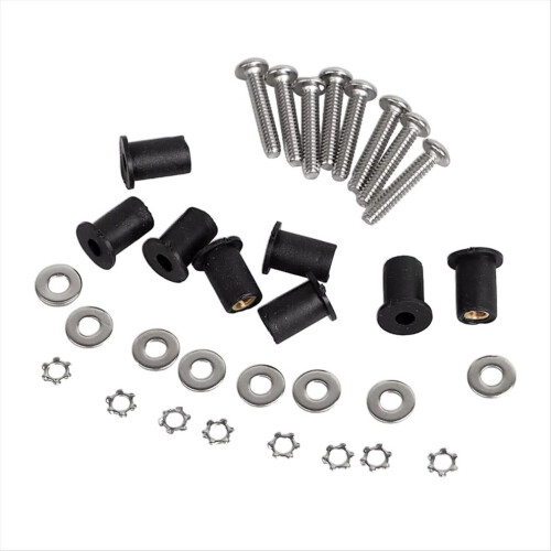 Frontscheinwerfer Lampe Eimer Gondel Gut Mutter Kit Fit Für 2
