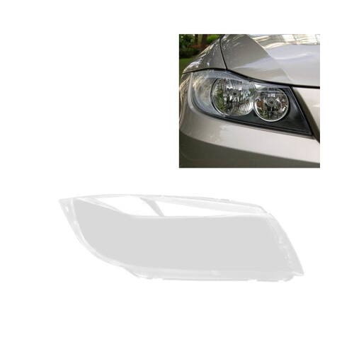Frontscheinwerfergehäuse. Lampenschirm. Transparente Linsenabdeckung. Scheinwerferabdeckung für  3er E90 2004-2012. Rechts 2