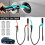 Liquid transfer pump. Transfer pump with flow control nozzle. Orange 2