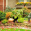 Fly Monkey Schwarze Silhouette Gartenstecker Schild Dekor 3