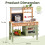 Robud Grass Green Outdoor Play Kitchen 2