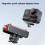 For /AcePro Magnetic Quick Release Mount Two-Claw Adapter 2