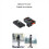 For /AcePro Magnetic Quick Release Mount Two-Claw Adapter 4