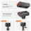 For /AcePro Magnetic Quick Release Mount Two-Claw Adapter 5