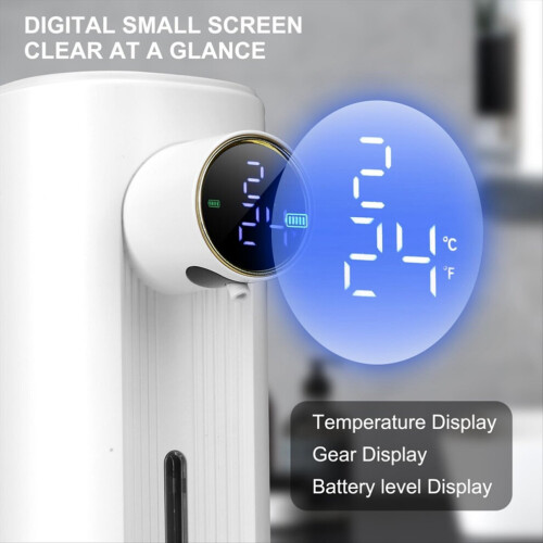 Automatic soap dispenser. Foaming, touchless automatic dish soap dispenser. C 2