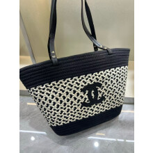Chanel Summer Woven Beach Tote 43cm