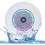 LED Bluetooth Shower Speaker,IPX4 Portable Fully Waterproof, Hands-Free Speakerphone.Rechargeable Using Micro USB,for Golf,Home 1